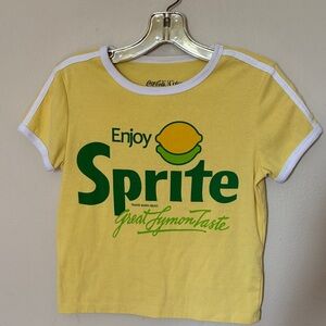 Coca Cola Kids Yellow Sprite Tee